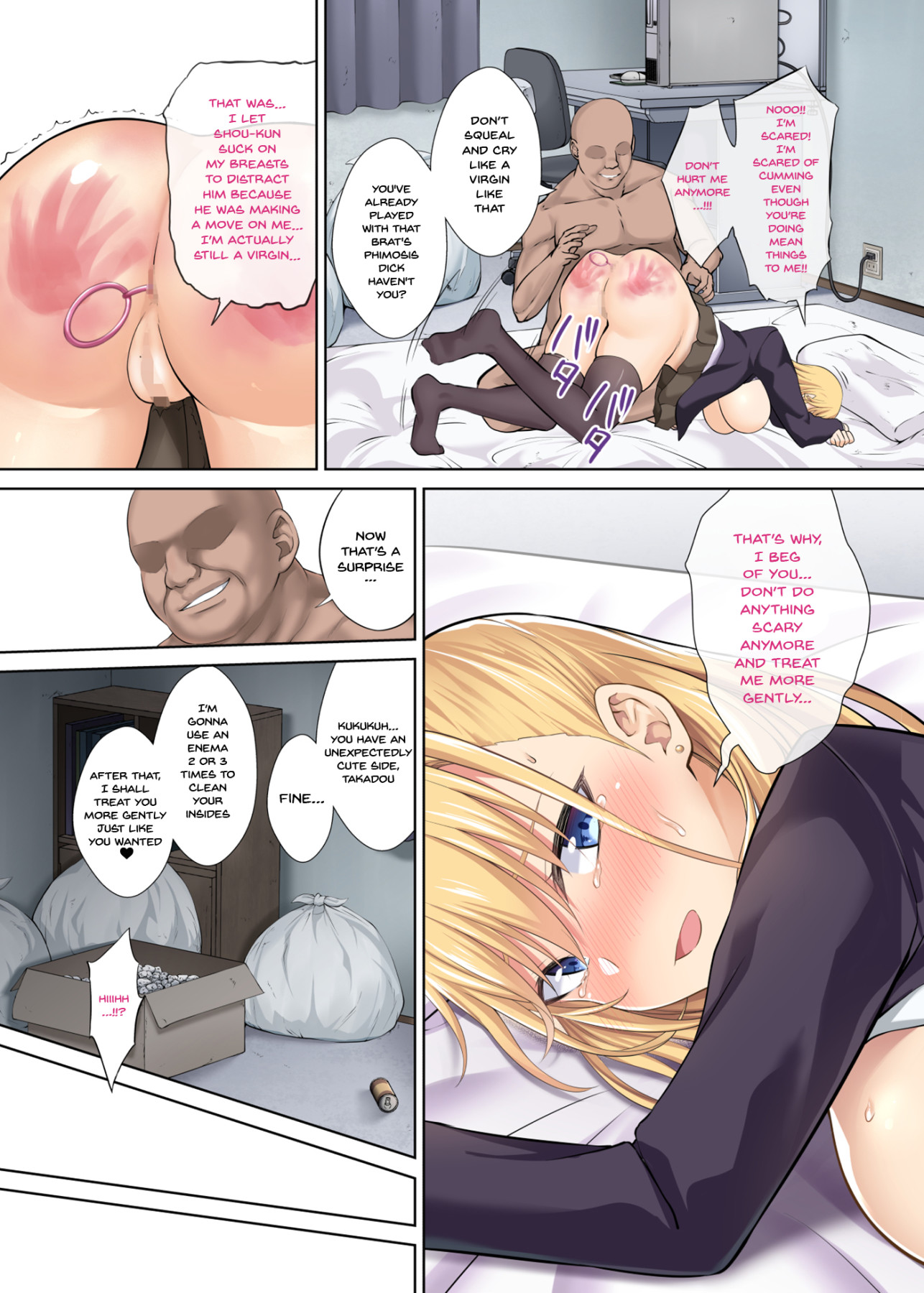 Hentai Manga Comic-A Story Of The Tennis Queen Falling Into Being Cock Cleaner-Read-12